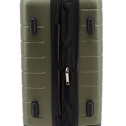 Smart Luggage Set with Cup Holder and USB Port, 20-Inch Carry-On D90568