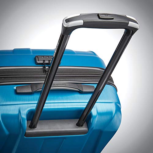 Hardside Expandable Carry-On Luggage with Spinner Wheels, Black, 20-Inch O253