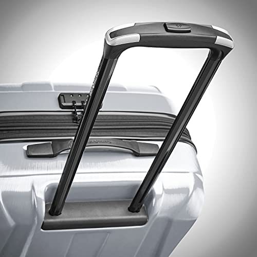 Hardside Expandable Carry-On Luggage with Spinner Wheels, Black, 20-Inch O253