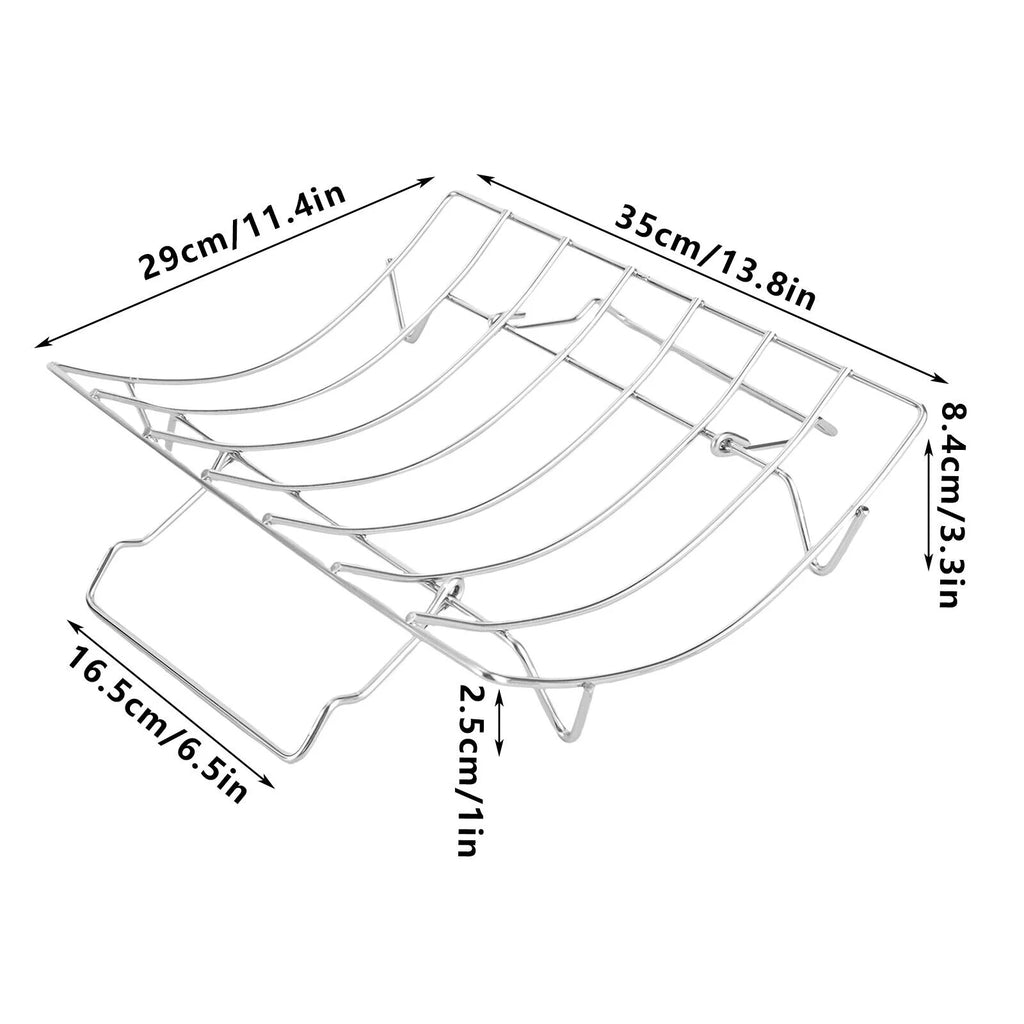 Stainless Steel Roasting Pan with Nonstick Rack, 16.5" x 12" I494