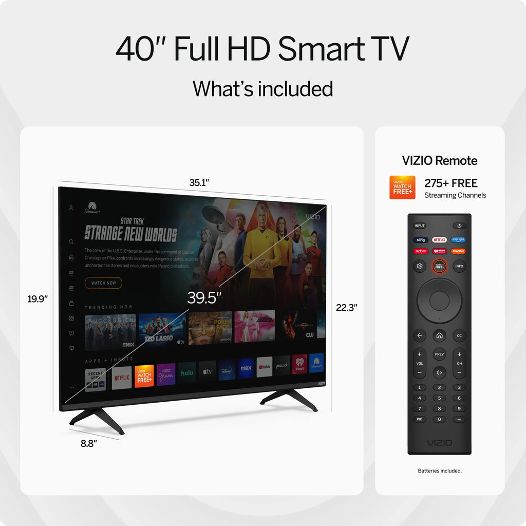 40" Full HD 1080p LED Smart TV A60866