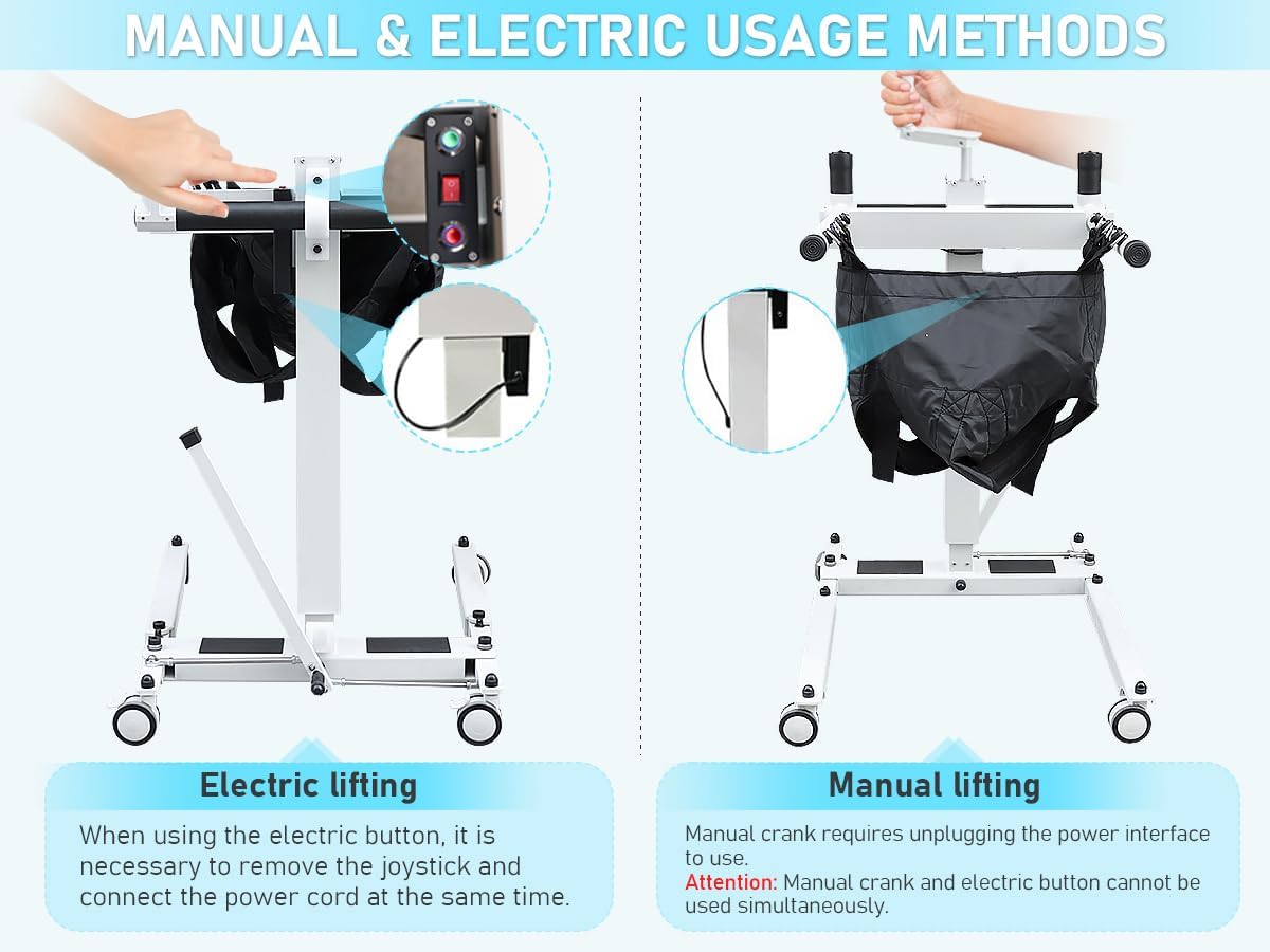 Electric Patient Transfer Lift Chair for Seniors, Wheelchair to Car F838