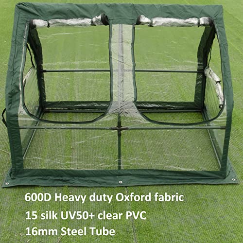 Portable Greenhouse for Garden Bed with PVC Cover R560397