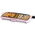 Extra Large Ceramic Electric Griddle Nonstick - for Pancakes Eggs Burgers (20")