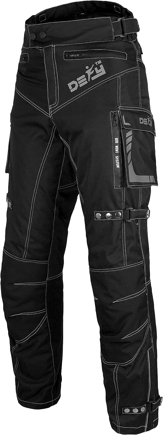 Motorcycle Riding Pants for Men, All-Weather, Removable CE Armored Q7043