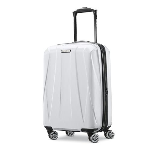 Hardside Expandable Carry-On Luggage with Spinner Wheels, Black, 20-Inch O253