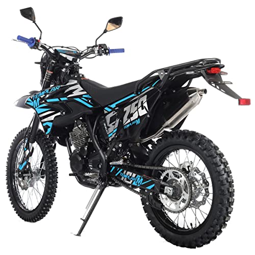 250cc Dirt Bike with 5-Speed Manual, 21"/18" Wheels B33427