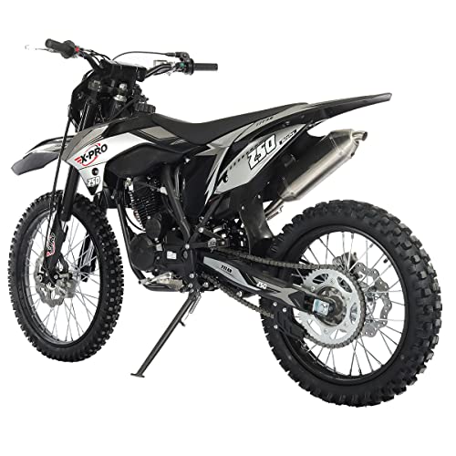 250cc Dirt Bike, 5-Speed Manual, Electric/Kick Start, 21"/18" Wheels N36768