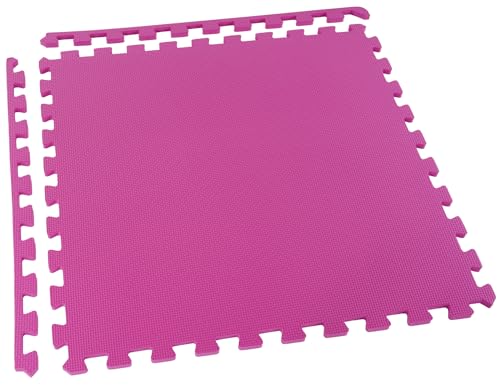 Puzzle Exercise Mat with EVA Foam Interlocking Tiles for MMA, Gymnastics and Home Gym H787