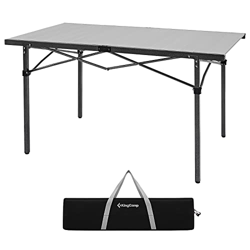 Folding Camping Table Aluminum Roll Up Portable Picnic Table Q486920