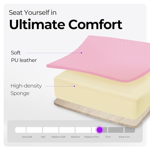 Ergonomic High Back Gaming Chair with Footrest PU Leather M911186