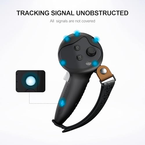Controller Extended Grips for Meta Quest 3/Quest3S, Wireless Charging E603
