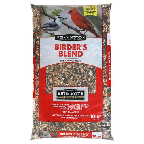 Wild Bird Seed for Outside Feeders, High-Protein, No-Hull, No-Waste, 15-lb Bag Q46704