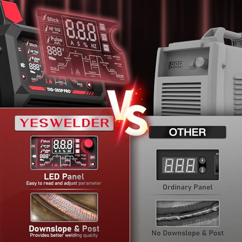 200A AC/DC TIG Welder with Pulse, Dual Voltage N27733