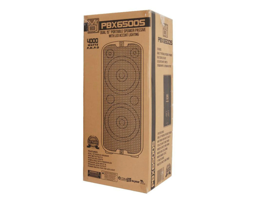 Professional Dual 15" 3-Way Full-Range Passive PA Loudspeaker V813