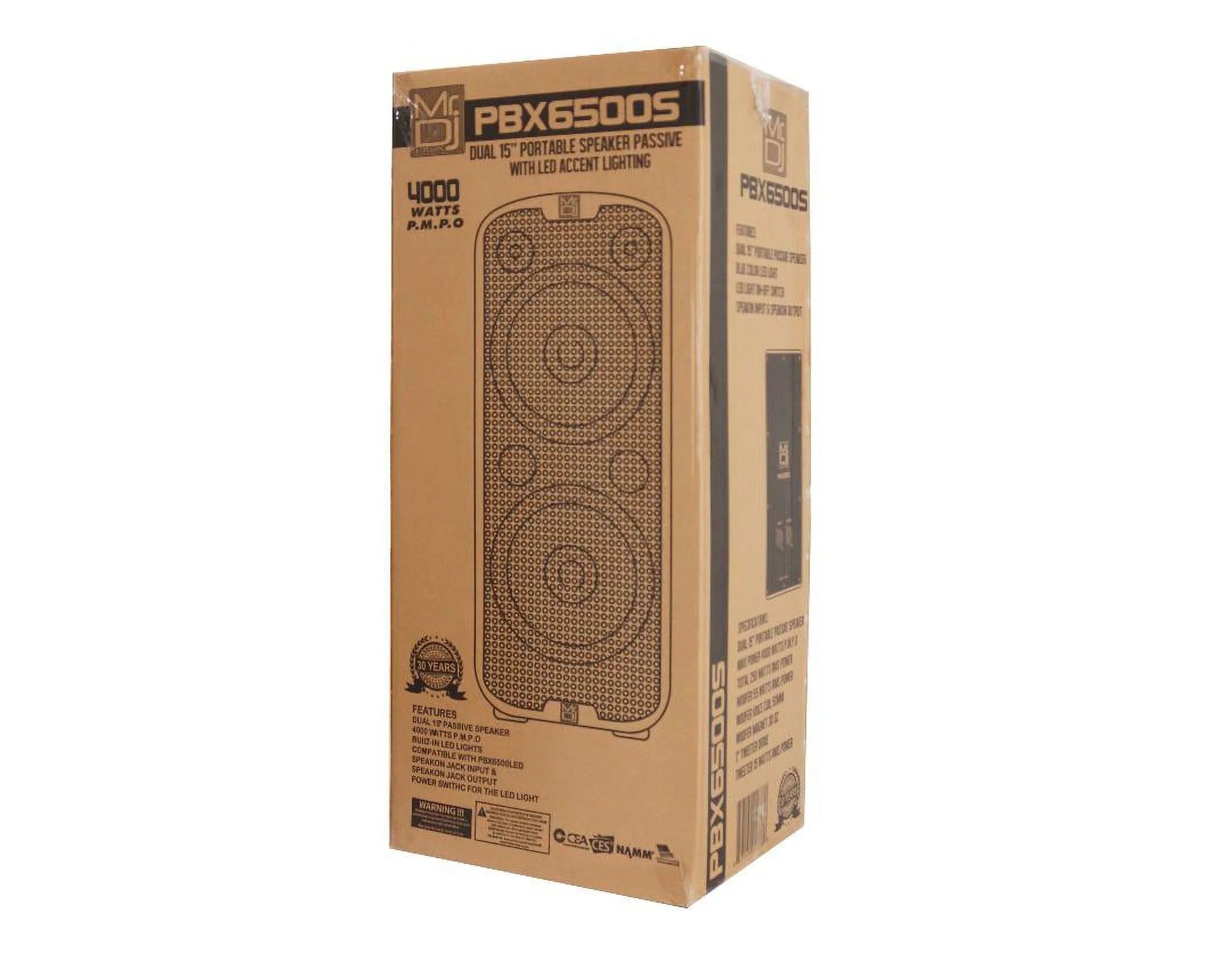 Professional Dual 15" 3-Way Full-Range Passive PA Loudspeaker V813