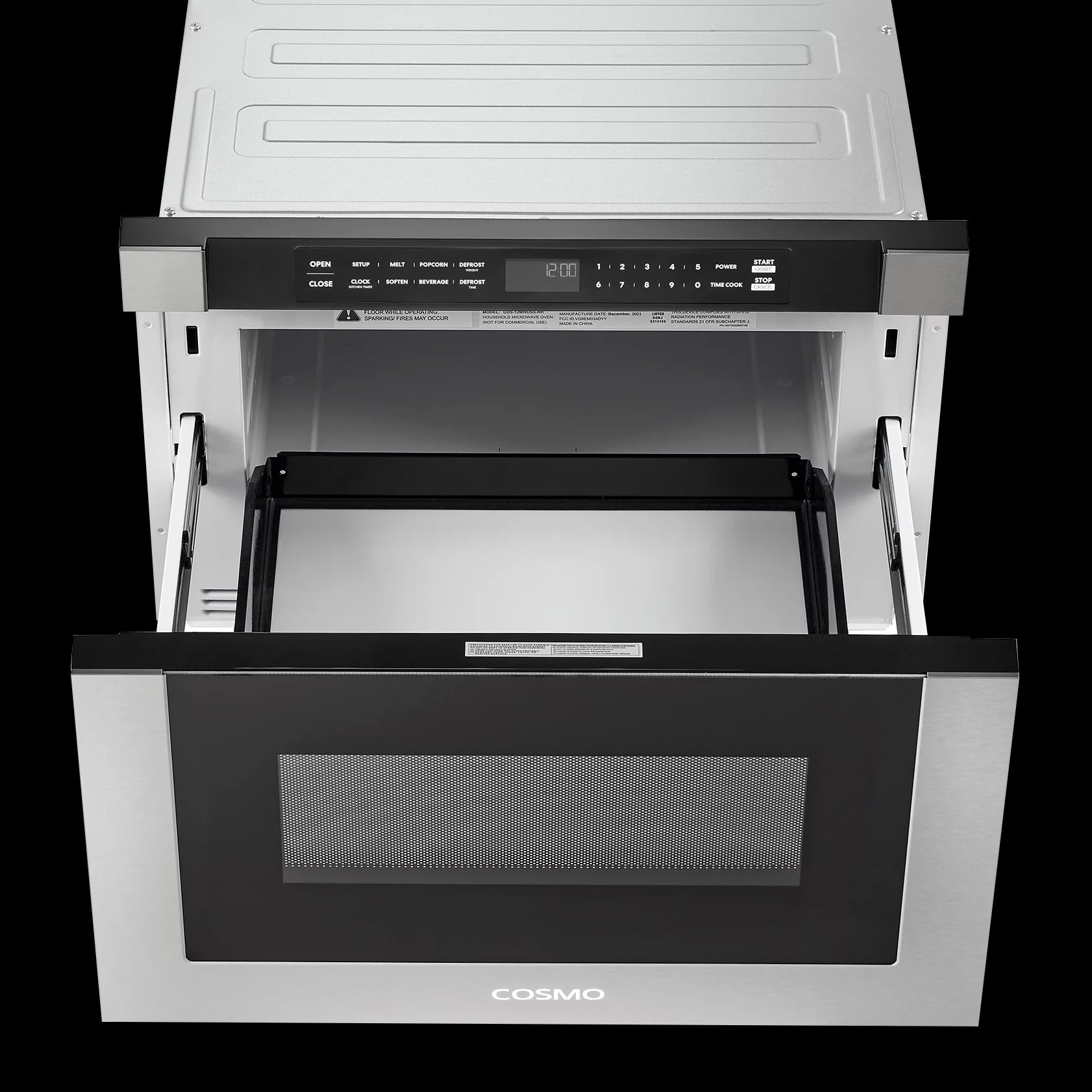 Built-in Microwave Drawer 1.2 cu. ft. Stainless Steel R606