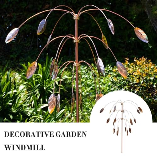 Metal Wind Spinners for Outdoor Yard Art Decor R27145