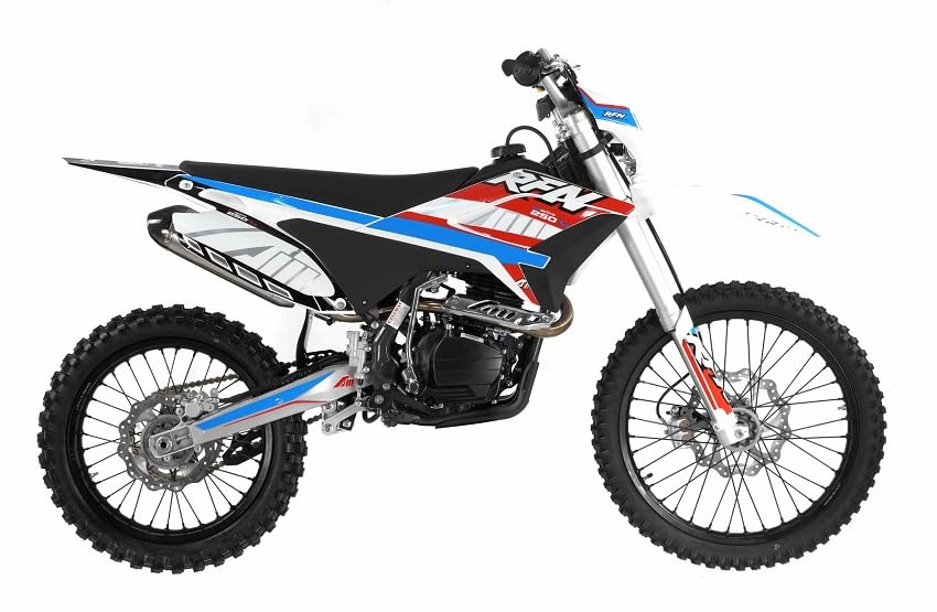 250cc Dirt Bike with Headlight and 5-Speed Manual Clutch A152