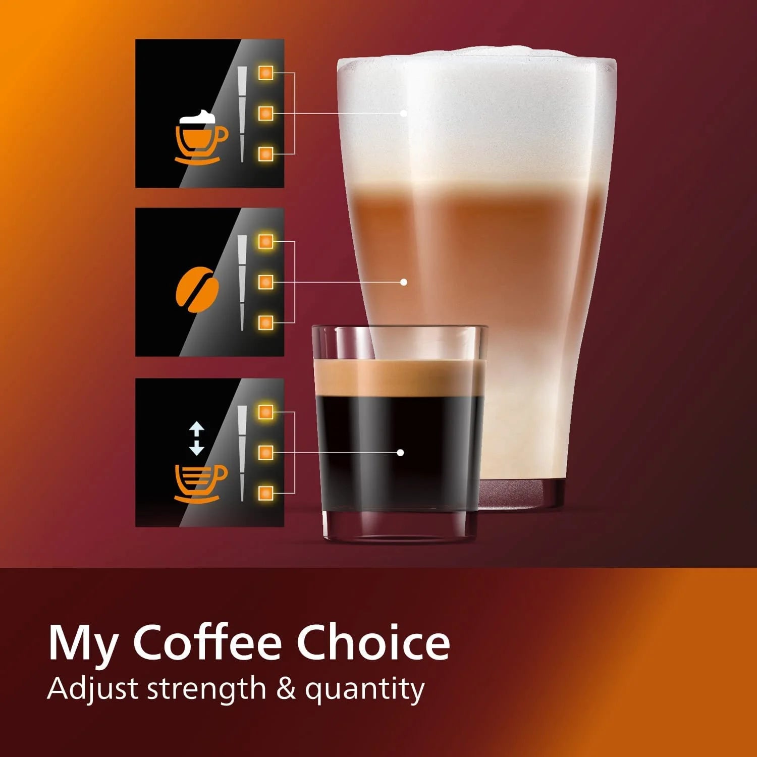 Fully Automatic Espresso Machine with LatteGo, Black F6493
