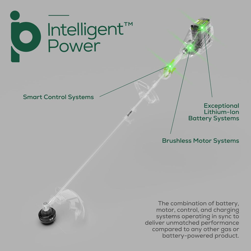 80V 16-Inch Brushless String Trimmer with Battery and Charger A9053