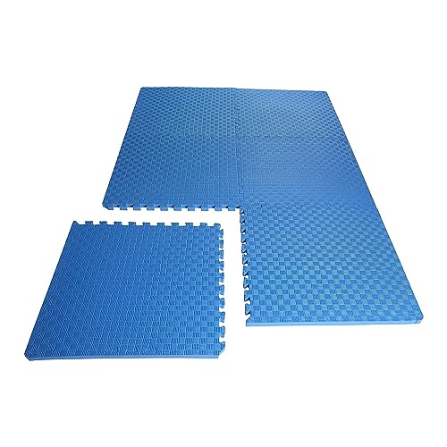 Puzzle Exercise Mat with EVA Foam Interlocking Tiles for MMA, Gymnastics and Home Gym H787
