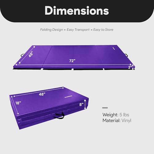 Foldable Gymnastics Mat for Home Tumbling K913