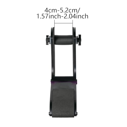 Adjustable Electric Guitar Footrest, Ergonomic Black Rest M310516