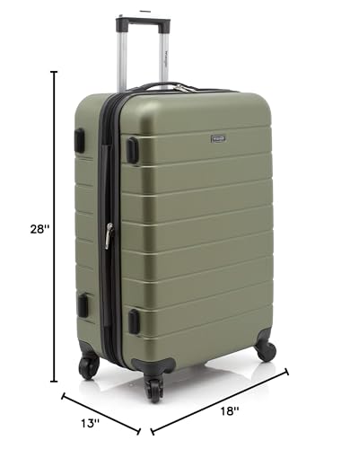 Smart Luggage Set with Cup Holder and USB Port, 20-Inch Carry-On D90568