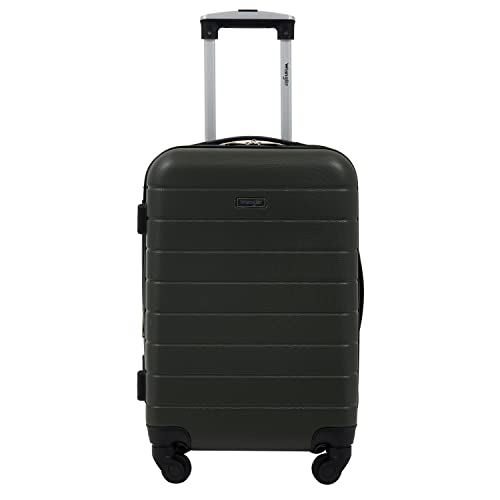 Smart Luggage Set with Cup Holder and USB Port, 20-Inch Carry-On D90568