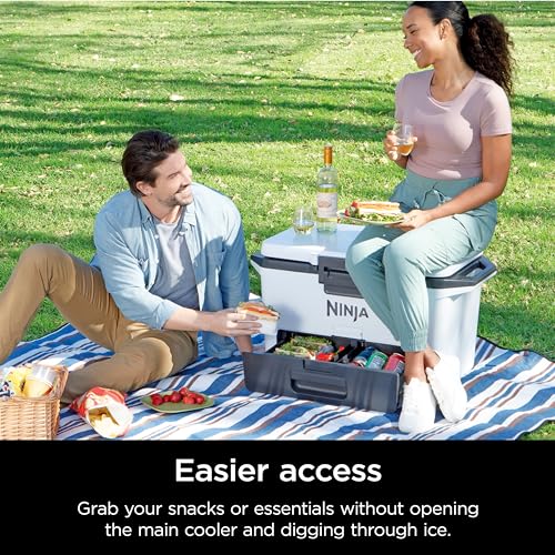 50qt Hard Cooler with Dry Storage Drawer, Slate Gray Z920