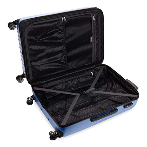 Expandable Hardside Luggage with Spinner Wheels and TSA Lock, Carry-On 19-Inch X51908