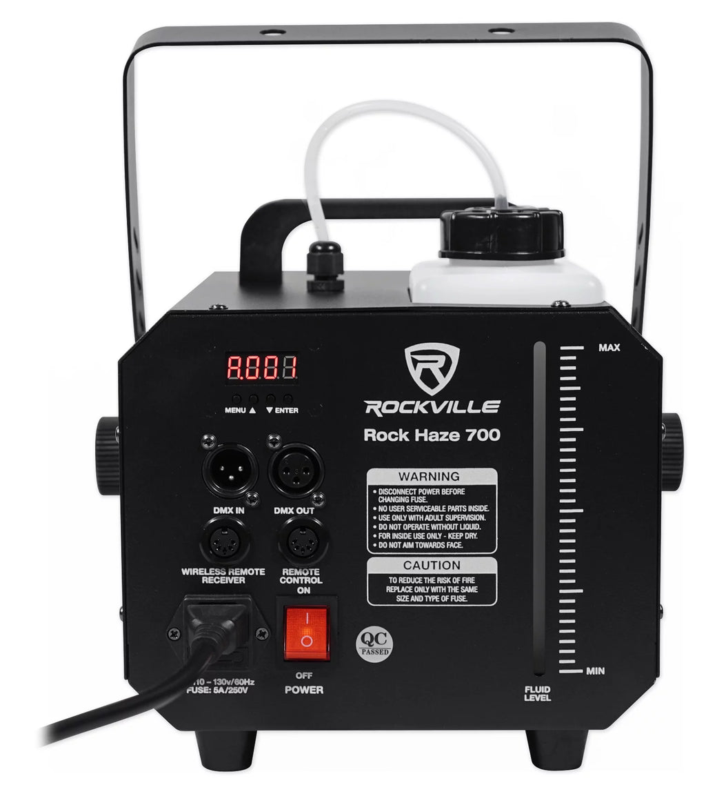 DMX Fog Machine with RGBA+UV LED Effects V540