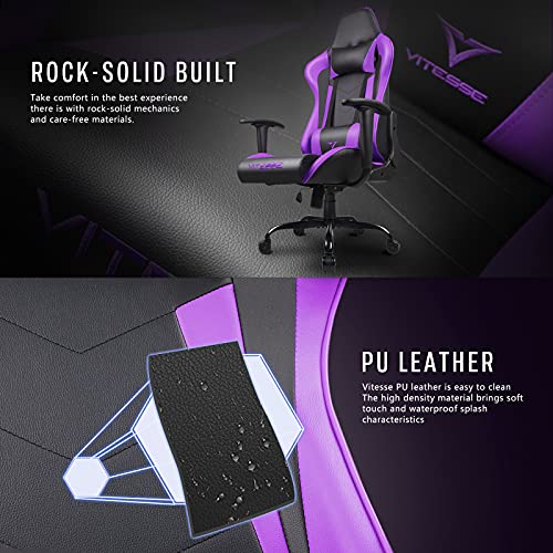 Gaming Chair High Back Ergonomic Racing Desk with Lumbar Support and Headrest C983