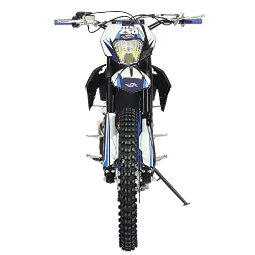 250cc Dirt Bike, 5-Speed Manual, Electric/Kick Start, 21"/18" Wheels N36768