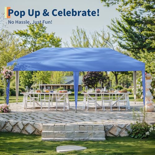 Pop Up Canopy Tent with Roller Bag, Adjustable Height U660