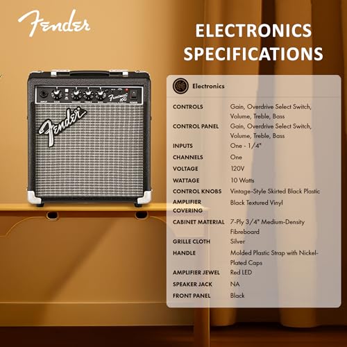 Guitar Combo Amplifier with Cable and 12-Pack Picks C553173