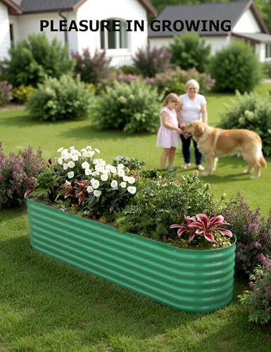 Galvanized Raised Garden Bed for Vegetables, Fruits and Flowers V33720
