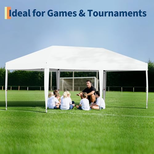 Pop Up Canopy Tent with Roller Bag, Adjustable Height U660