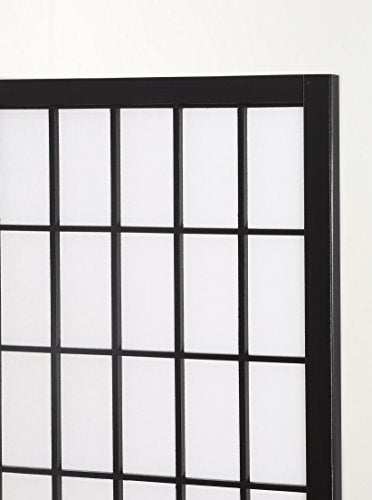 4 Panel Shoji Room Divider Screen, Natural C5775
