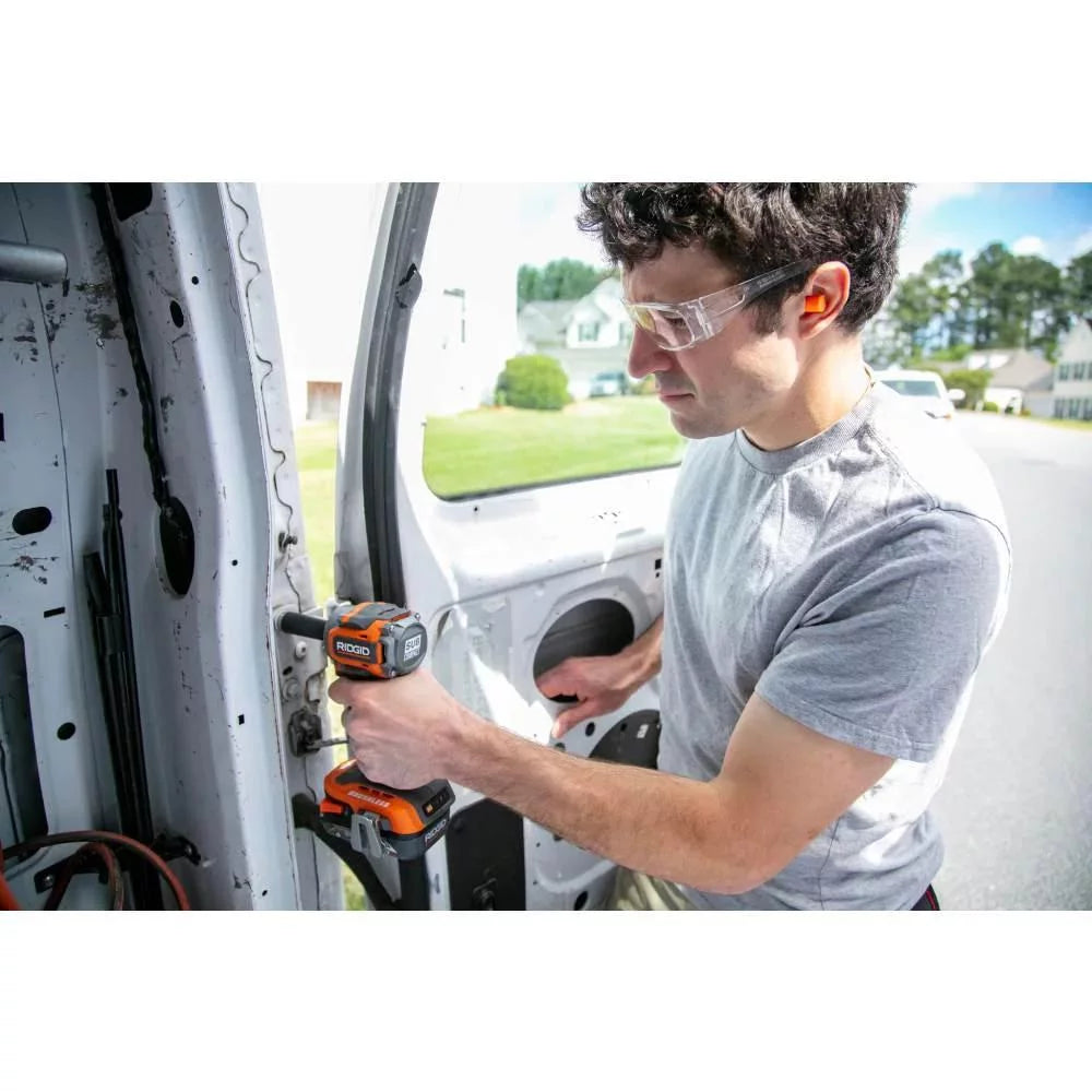 Cordless 1/2 in. Impact Wrench Kit with Battery, Charger, and Bag Q728