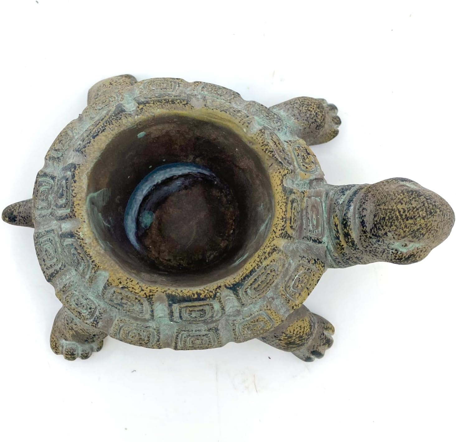 Small Cement Turtle Planter for Succulents C2896
