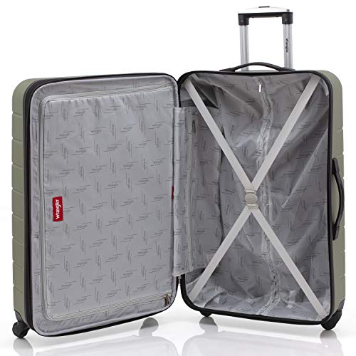 Smart Luggage Set with Cup Holder and USB Port, 20-Inch Carry-On D90568