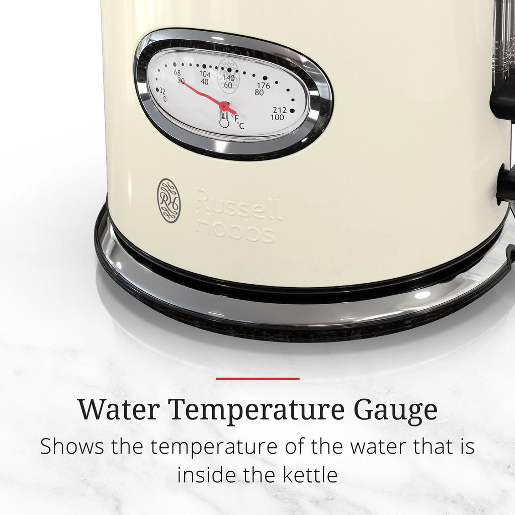 Retro 1.7L Electric Kettle, Cream N880
